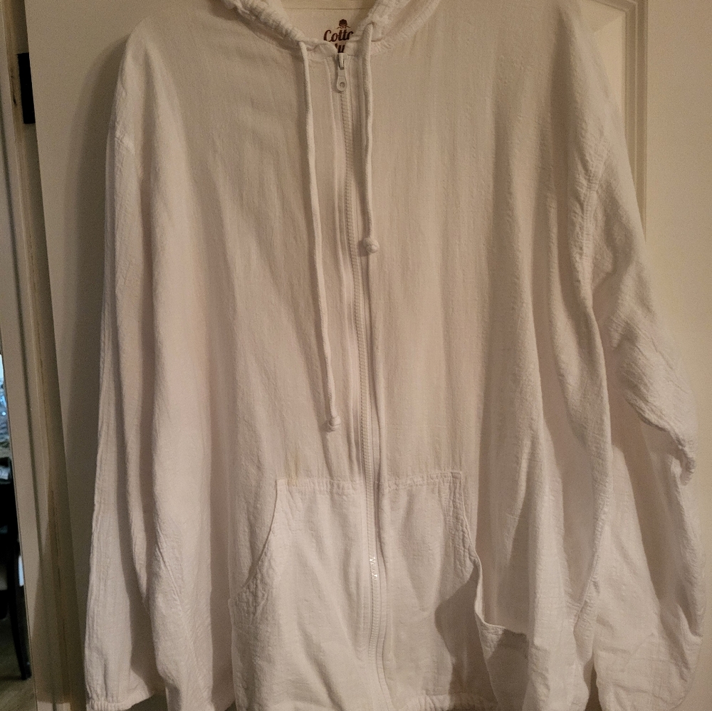 Mens leisure hooded